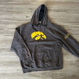 Iowa Vintage Grey Hoodie 2xl